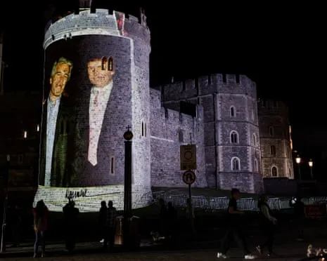 Four People Taken into Custody After Images of Donald Trump and Epstein Projected on Royal Windsor Castle