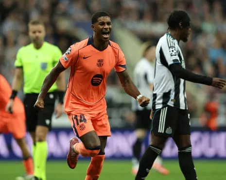 Marcus Rashford's Brace Silences Newcastle's Party and Seals Barcelona's Victory