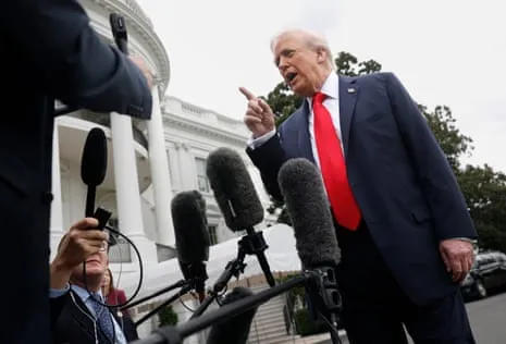 Donald Trump Clashes Australian Reporter, Acknowledges Talks with Albanese